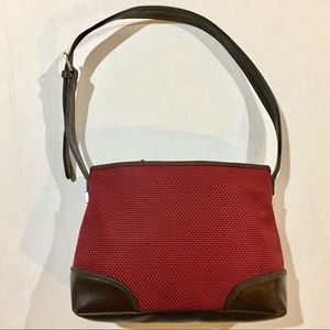 Early 2000s Y2K The Sak - crochet & vegan leather